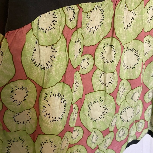 Sparkle & Fade Black and Green Ornate Tank Top - Picture 5 of 5